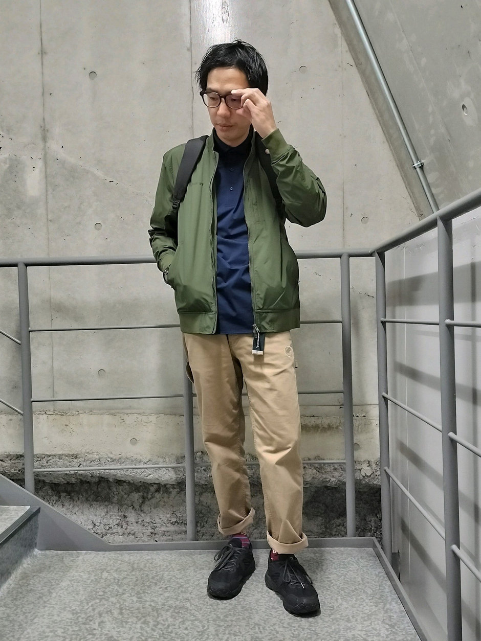 カーキ×ベージュ系 まえちゃん