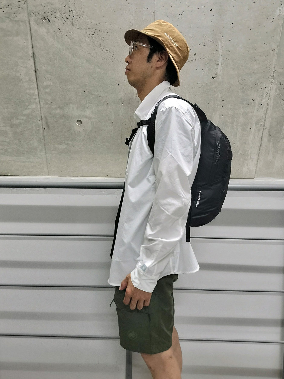 UV対策万全でトラベルにもGood！ まえちゃん