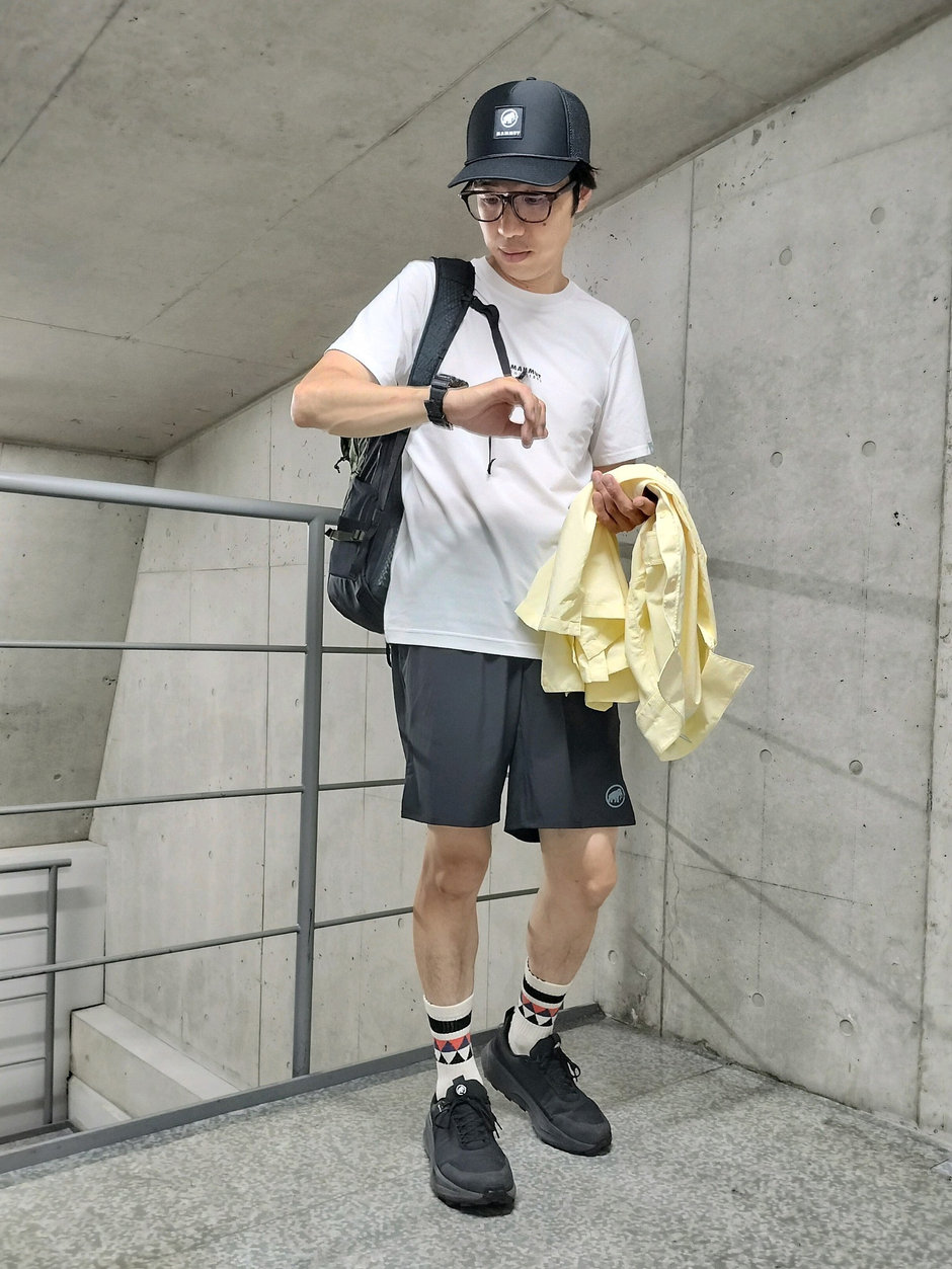 夏のハイキングスタイル まえちゃん