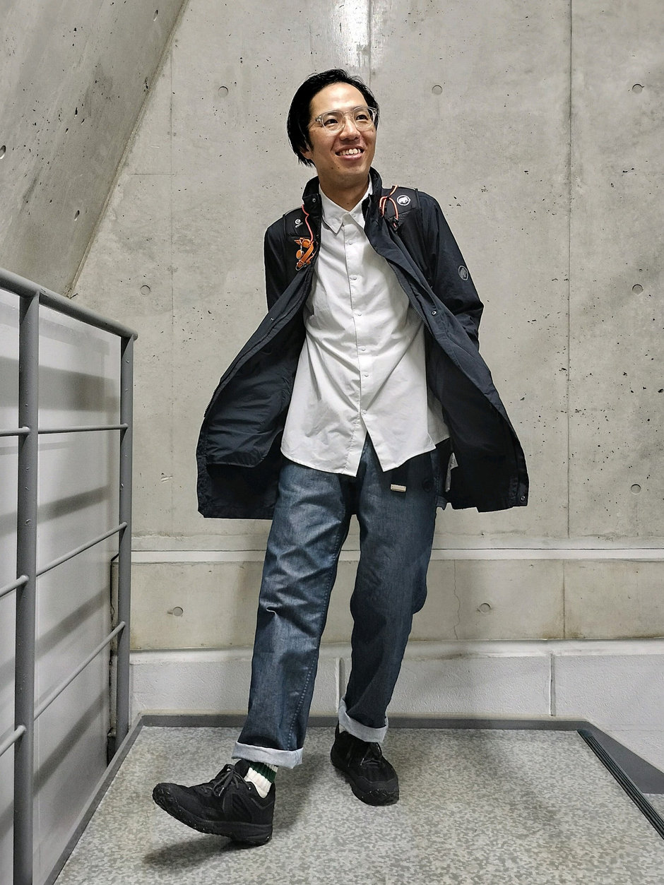 ある日の通勤スタイル まえちゃん