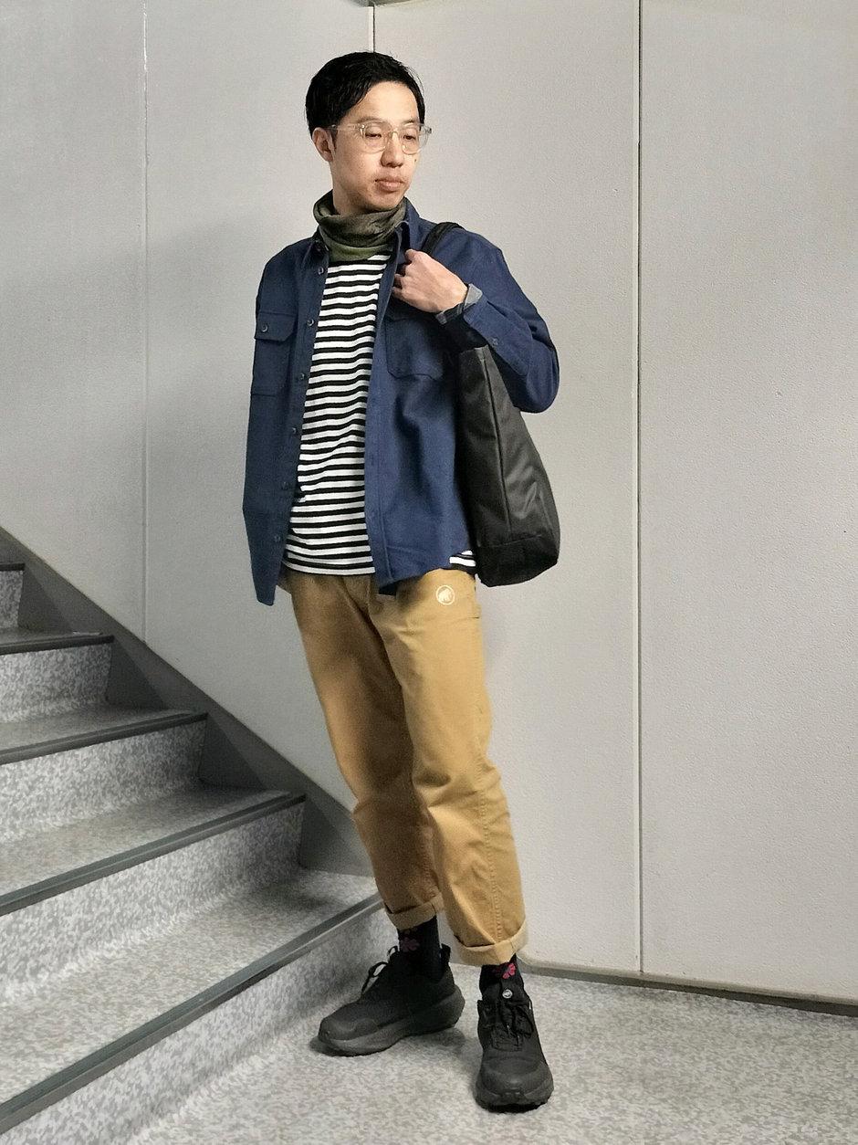 ボーダーをスッキリとまとめる まえちゃん