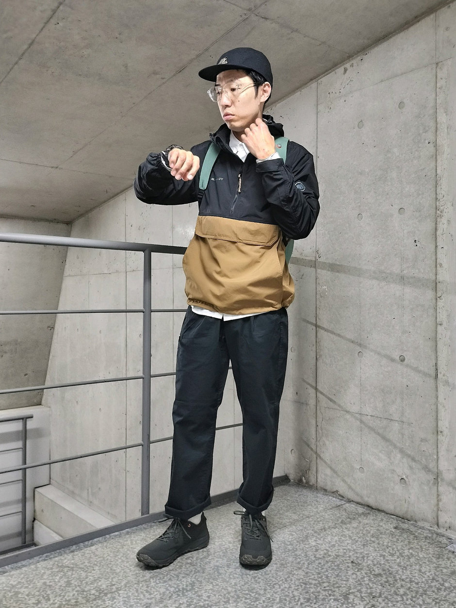 アノラックコーデ まえちゃん