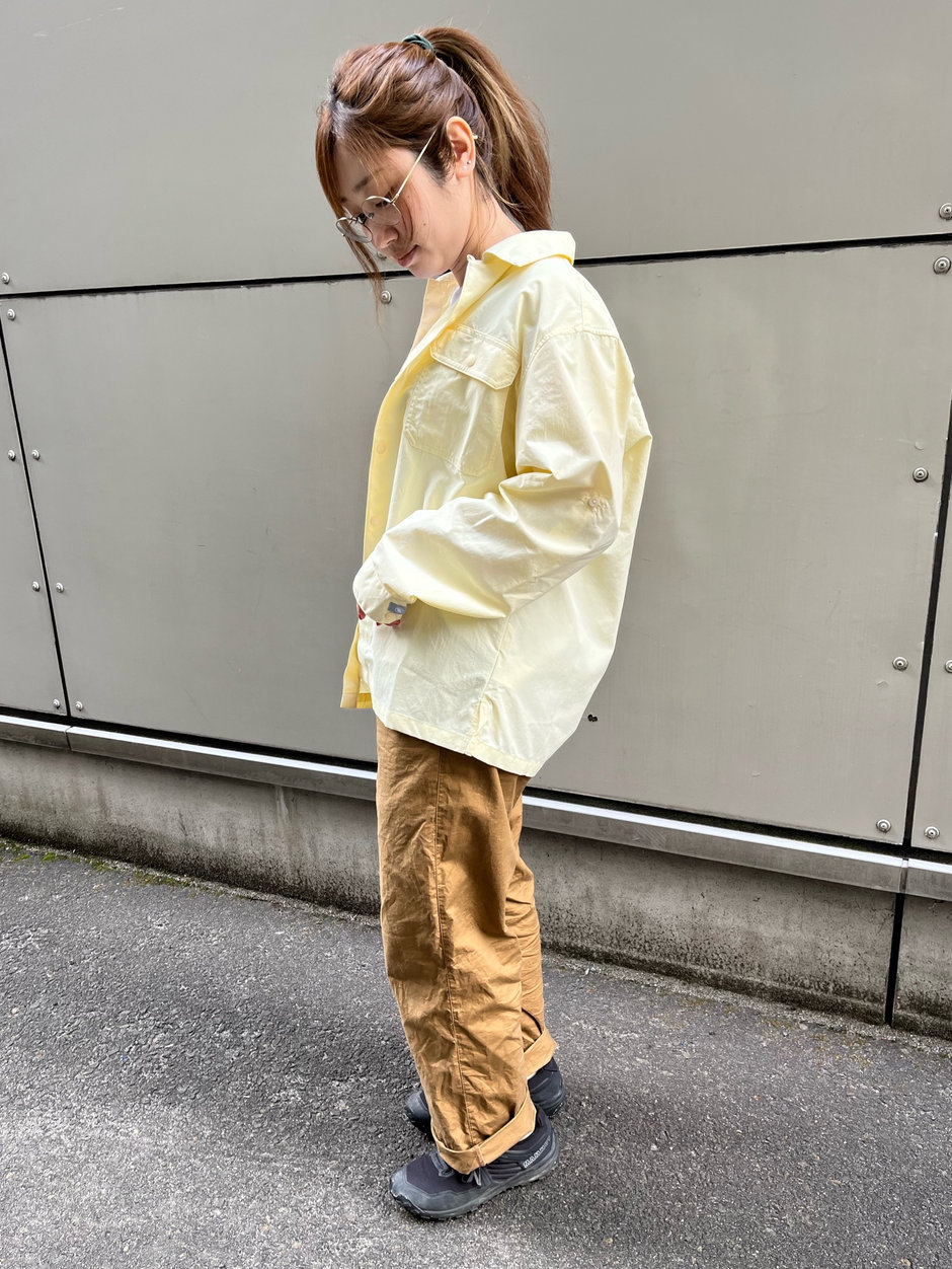 春カラーのシャツコーデ Ito