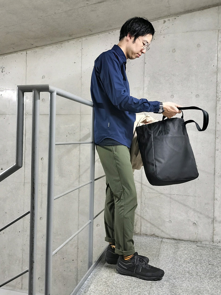 定番パンツをアーバンに着る まえちゃん