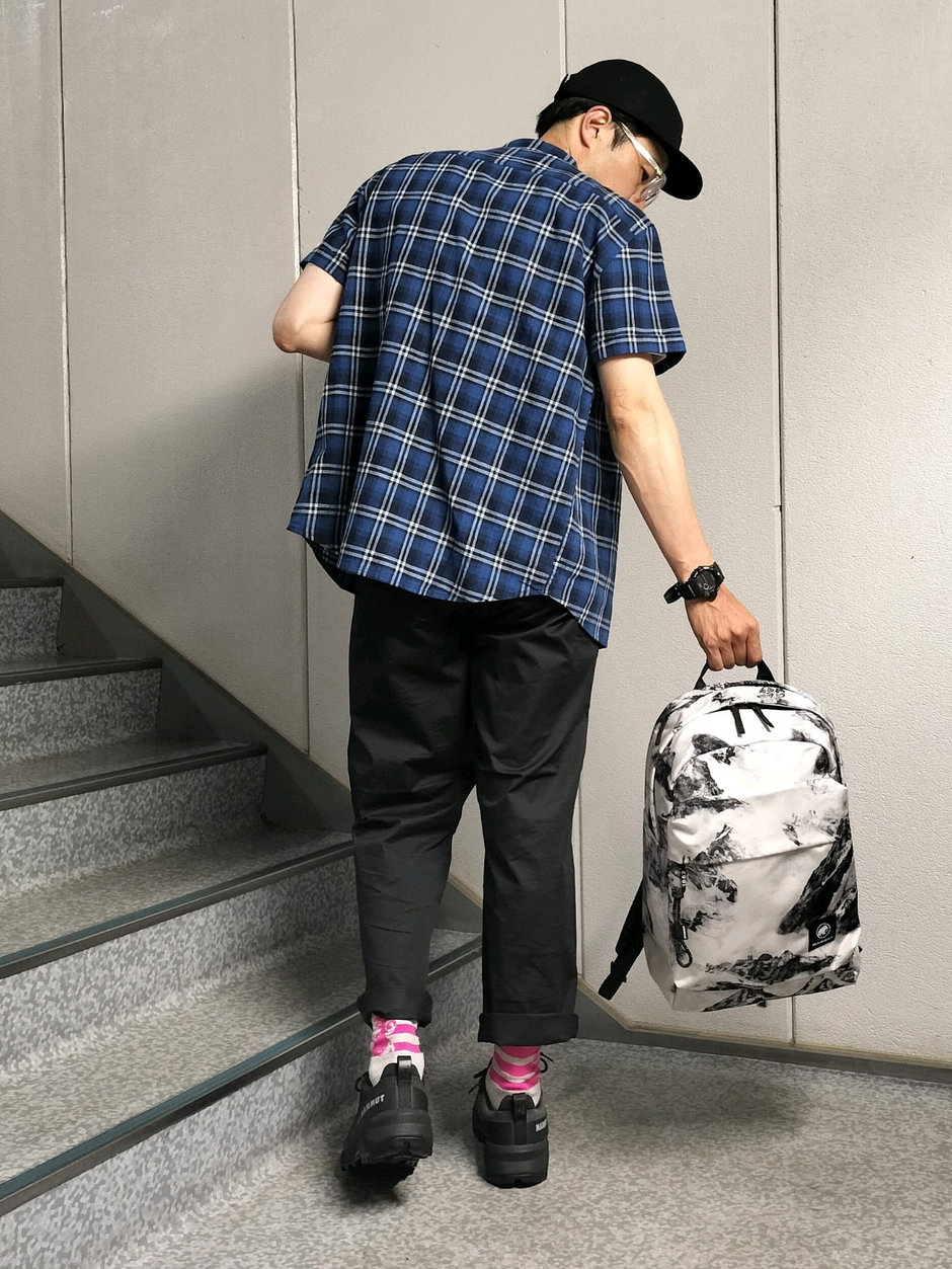 主役はチェックシャツ！ まえちゃん