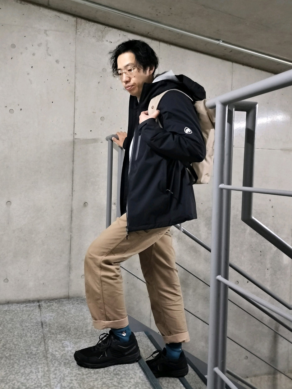 暖かハードシェル まえちゃん