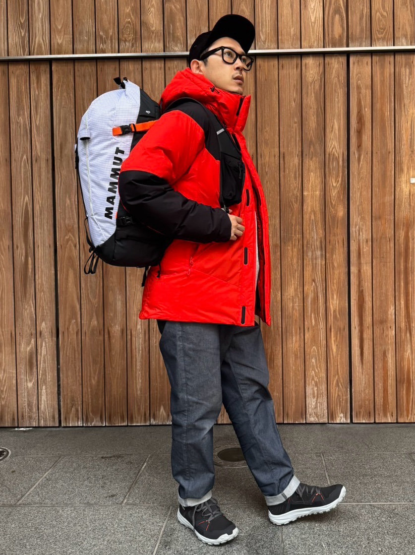 マムートレッドコーデ moga