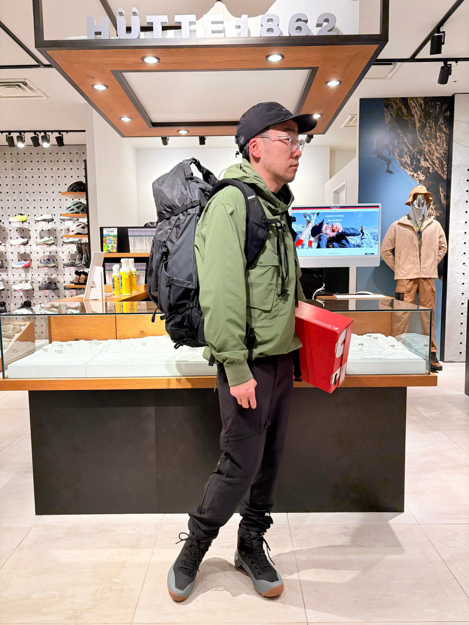 春山を意識したベーシックレイヤリング E!KAWA