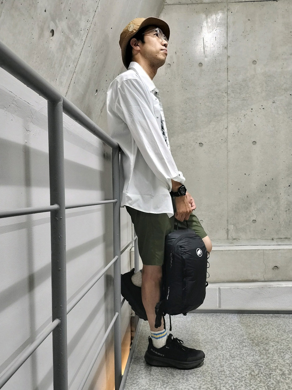 UV対策万全でトラベルにもGood！ まえちゃん