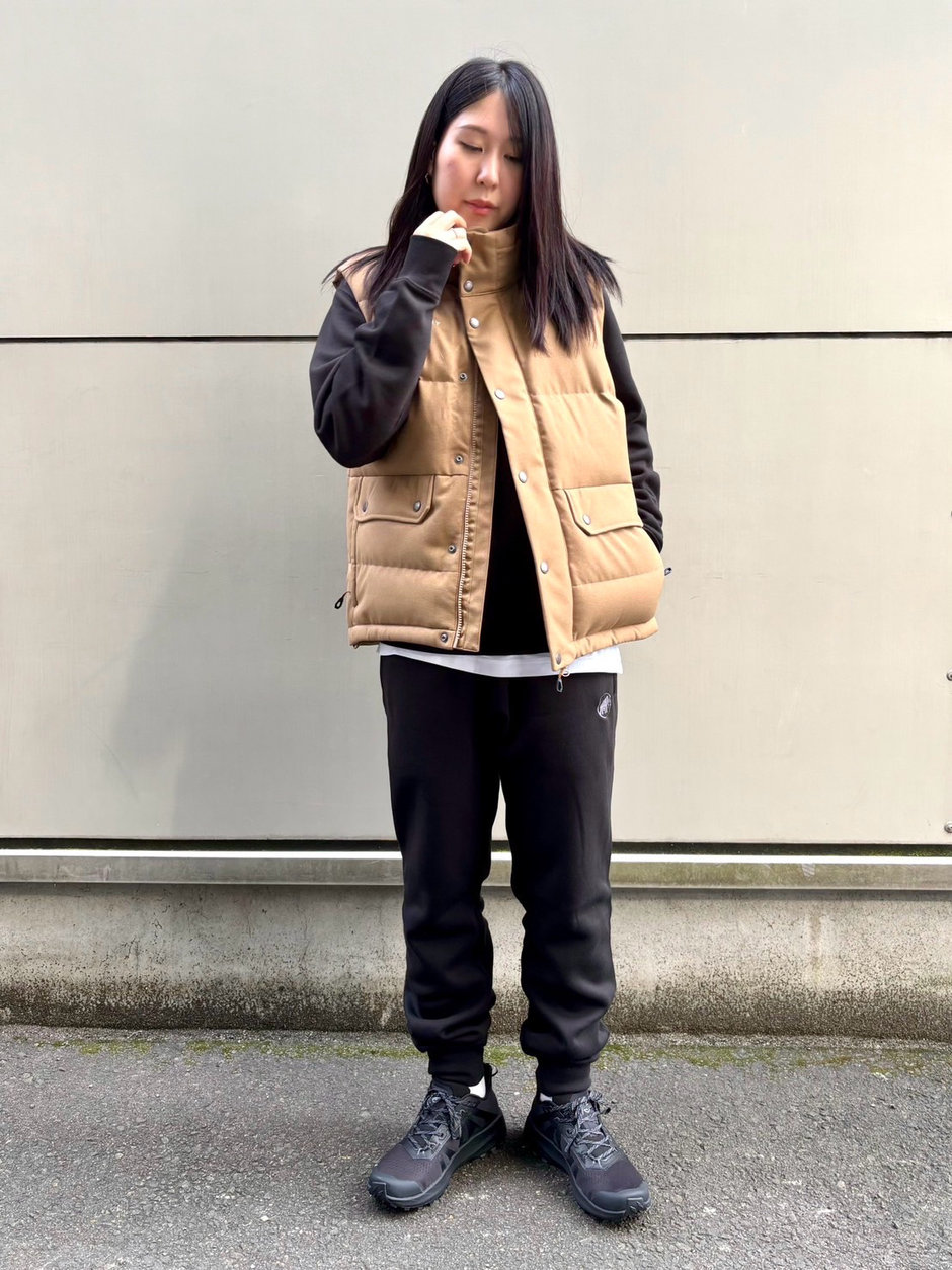 冬のワンマイルコーデ aki