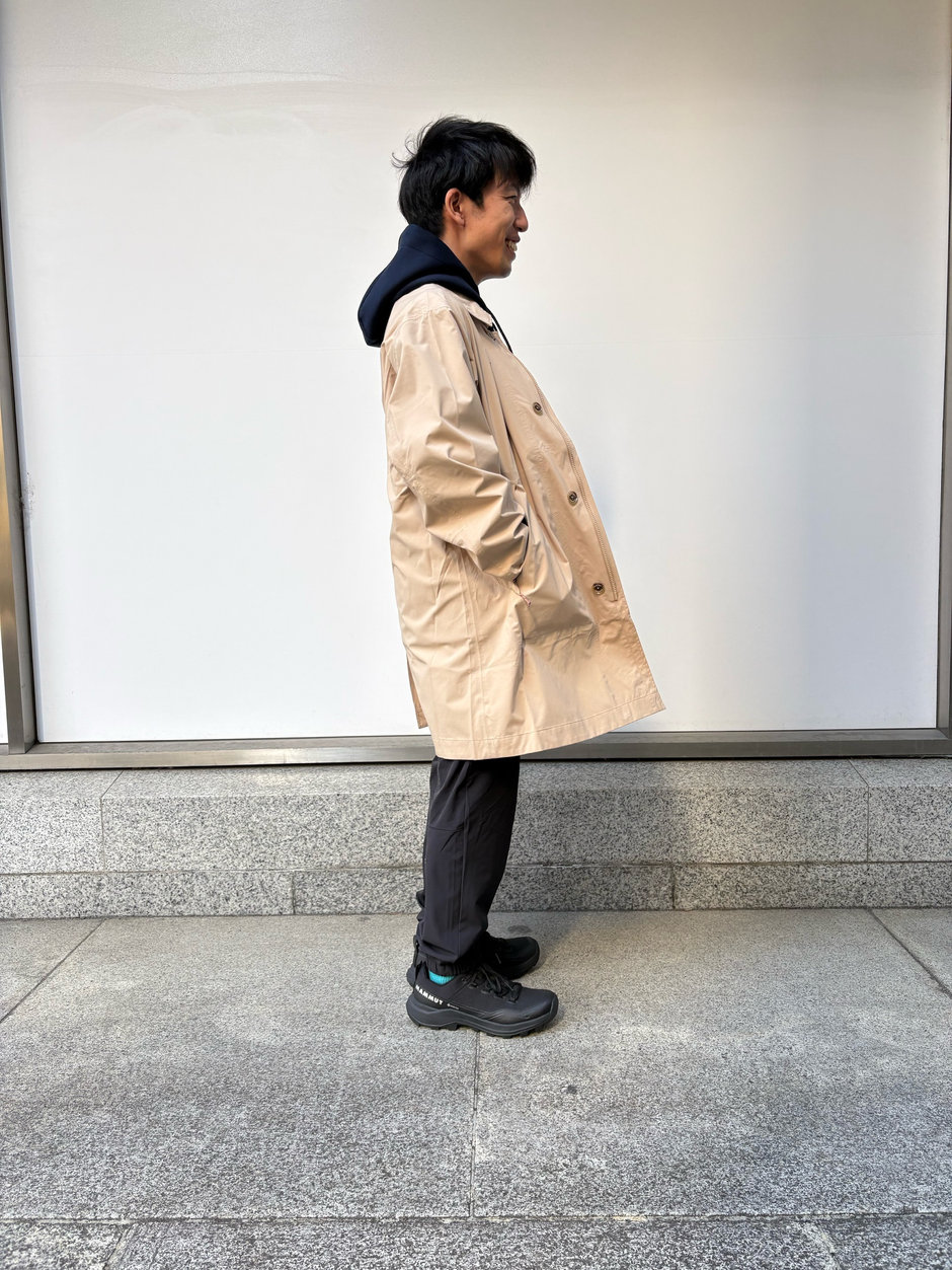 フーディ×ハードシェルコート Kawamura