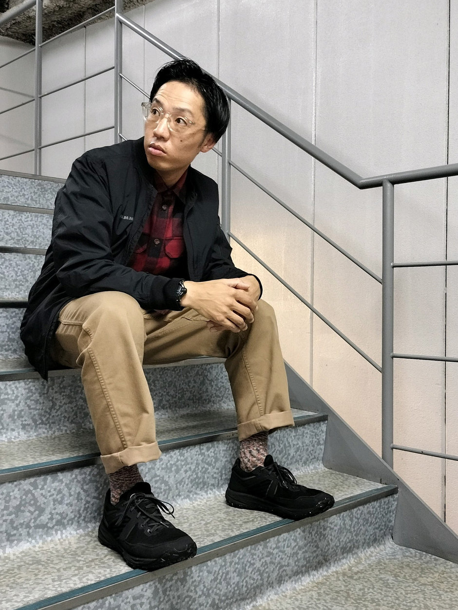 アメカジ風コーデ まえちゃん