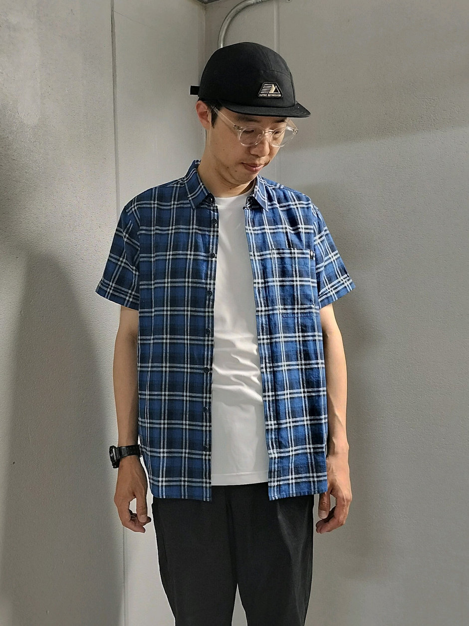 主役はチェックシャツ！ まえちゃん