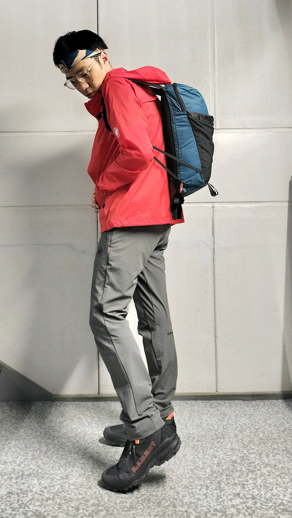 ご近所ハイキングコーデ まえちゃん