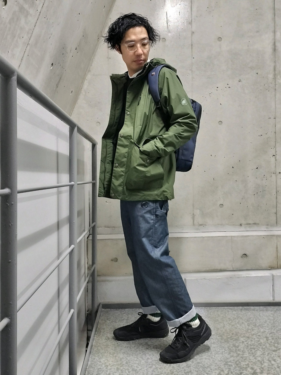 暖かい日をイメージしたコーデ まえちゃん