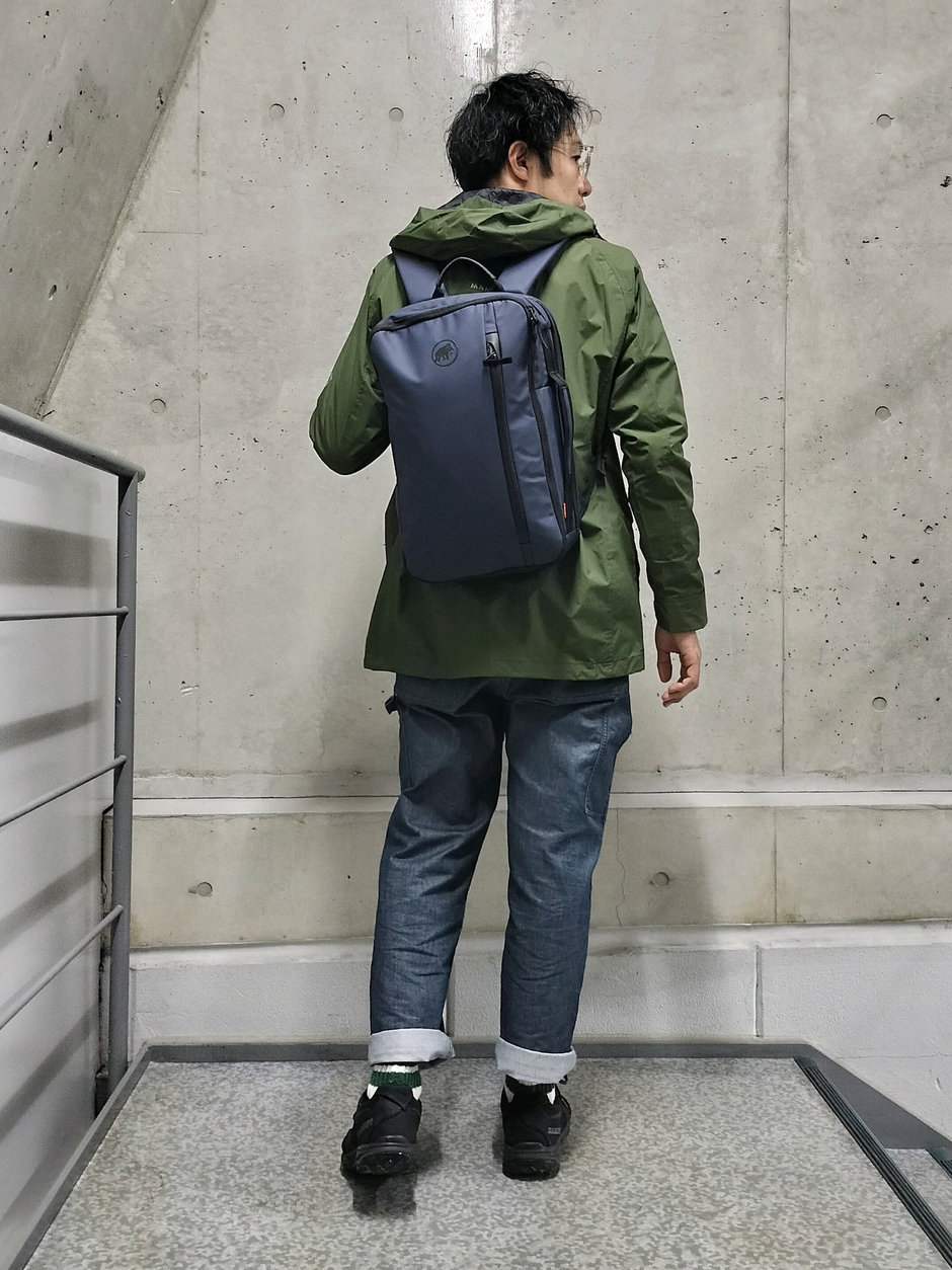 暖かい日をイメージしたコーデ まえちゃん