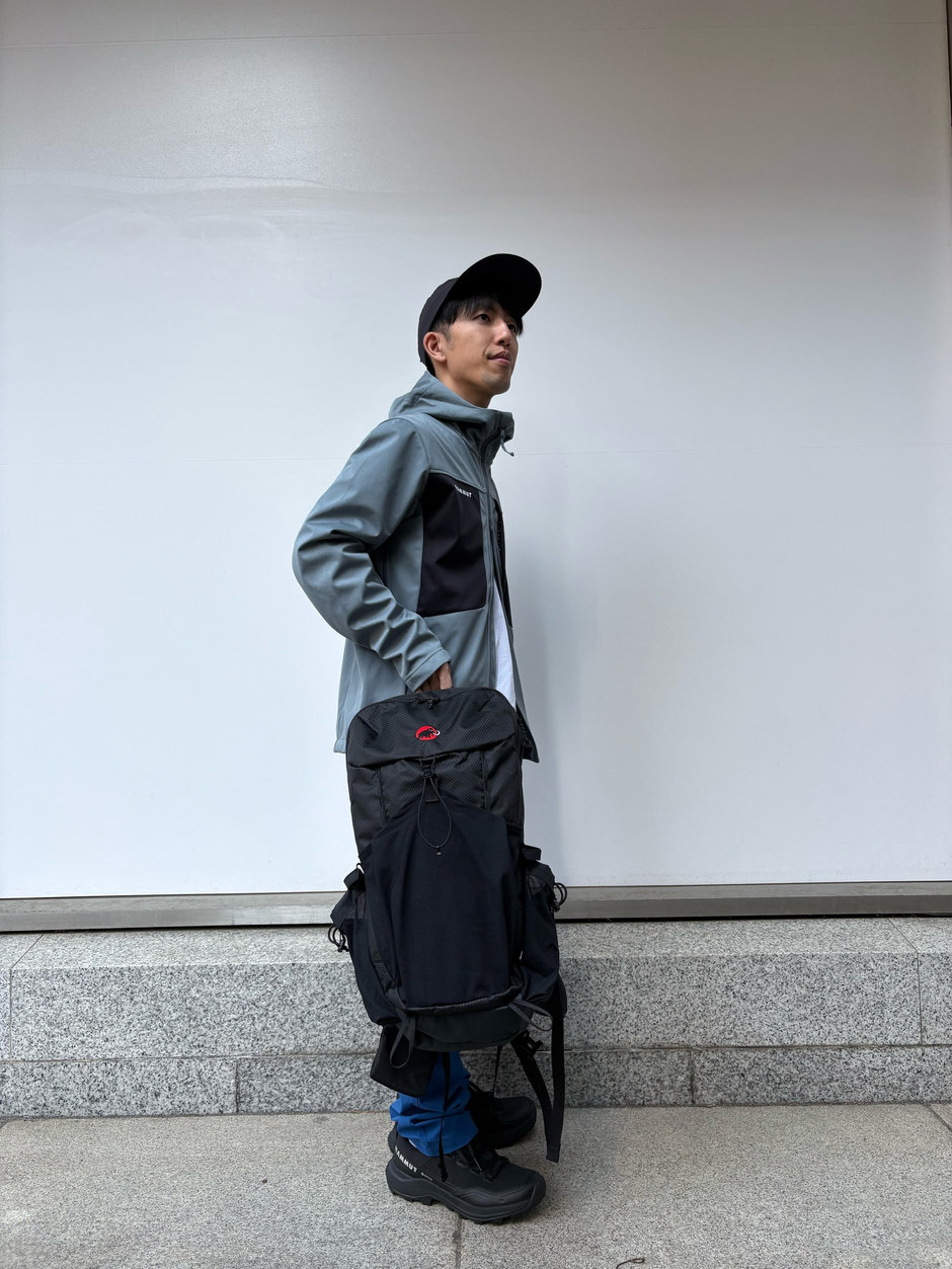 春山トレッキングコーデ Kawamura