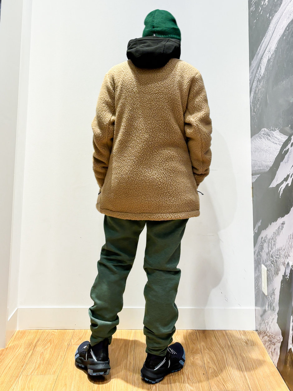 真冬でもぬくぬくコーデ ほの