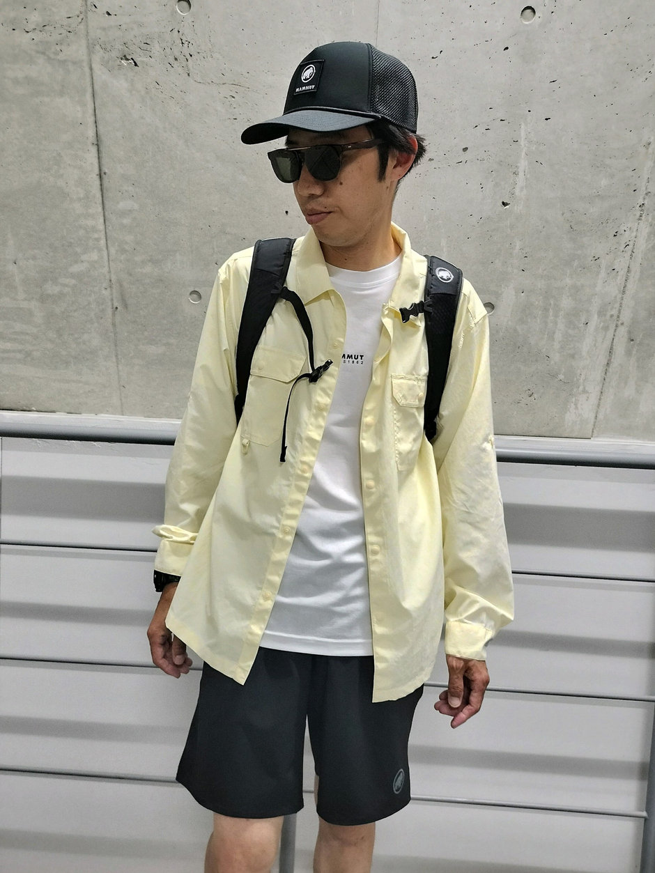 夏のハイキングスタイル まえちゃん