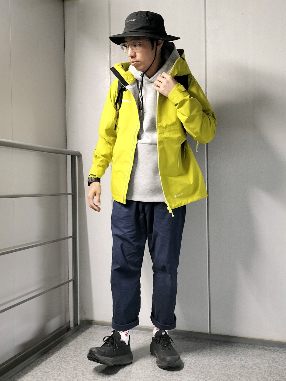 山で着られるなら街でも まえちゃん