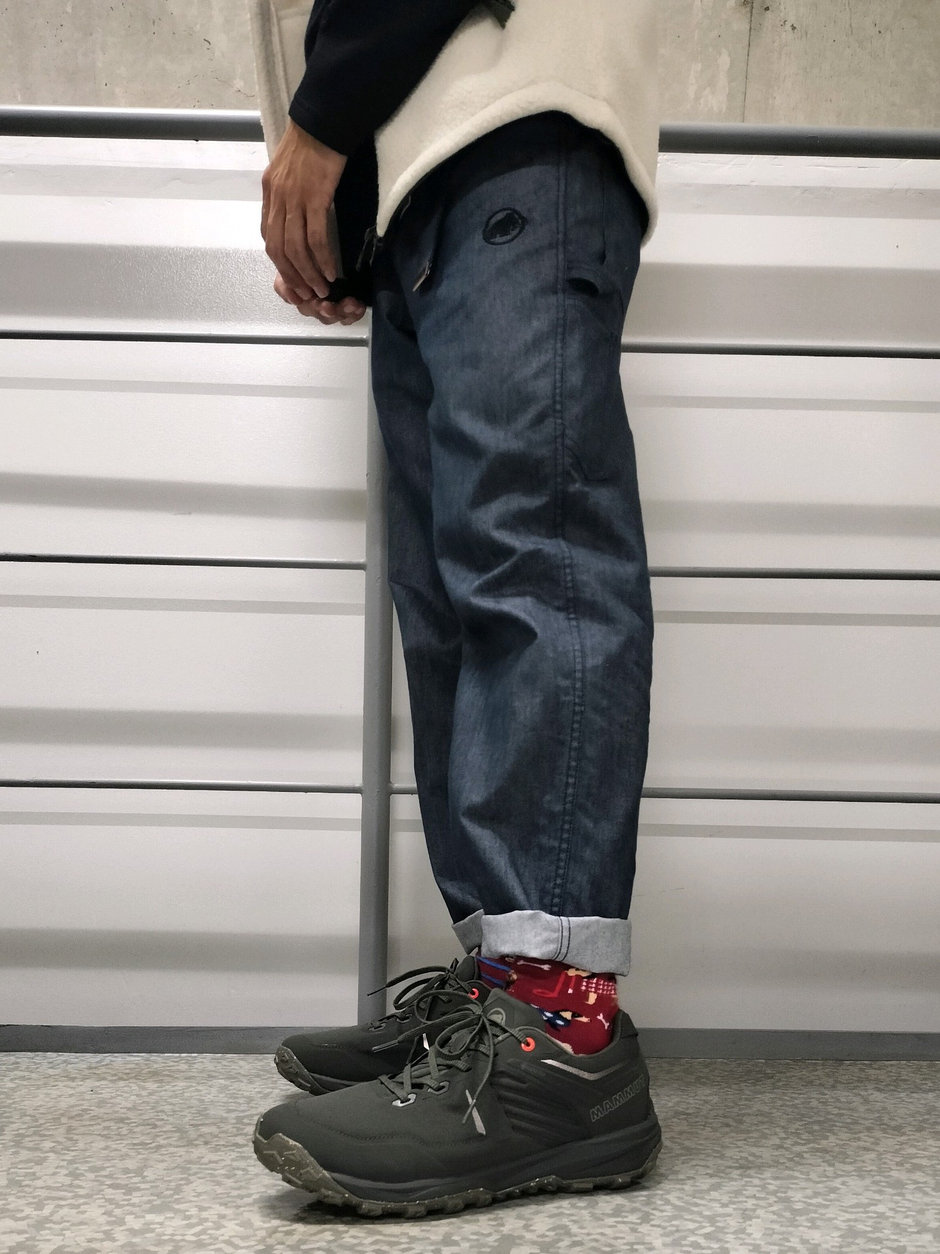 フリースベスト+クルーネックスウェット まえちゃん