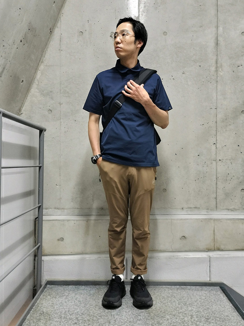 スッキリ、シンプルコーデ まえちゃん