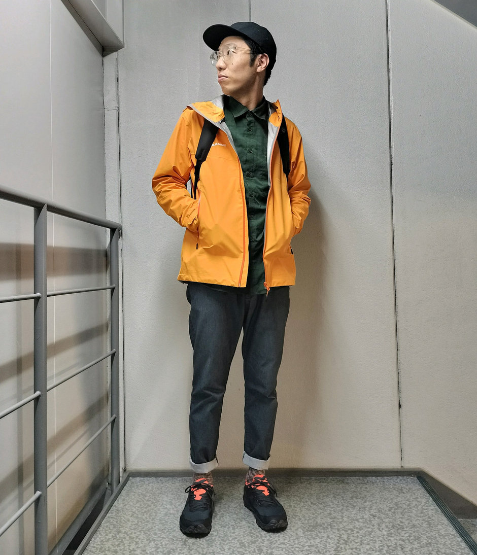 秋を意識したコーディネート まえちゃん