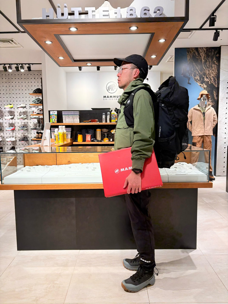 春山を意識したベーシックレイヤリング E!KAWA