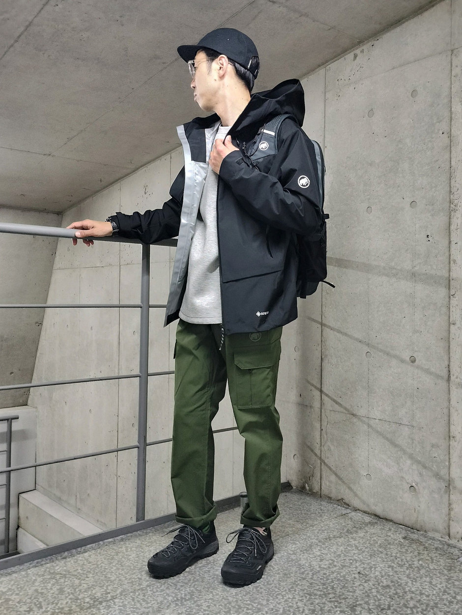 本格的ハードシェルをタウンで着るなら…③ まえちゃん