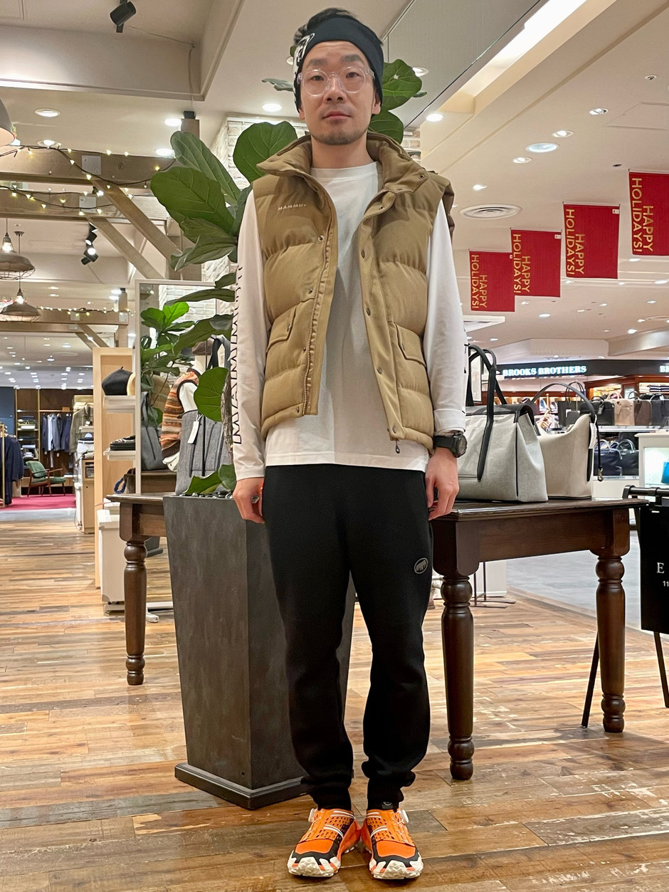 冬の定番Vestこーで。 E!KAWA