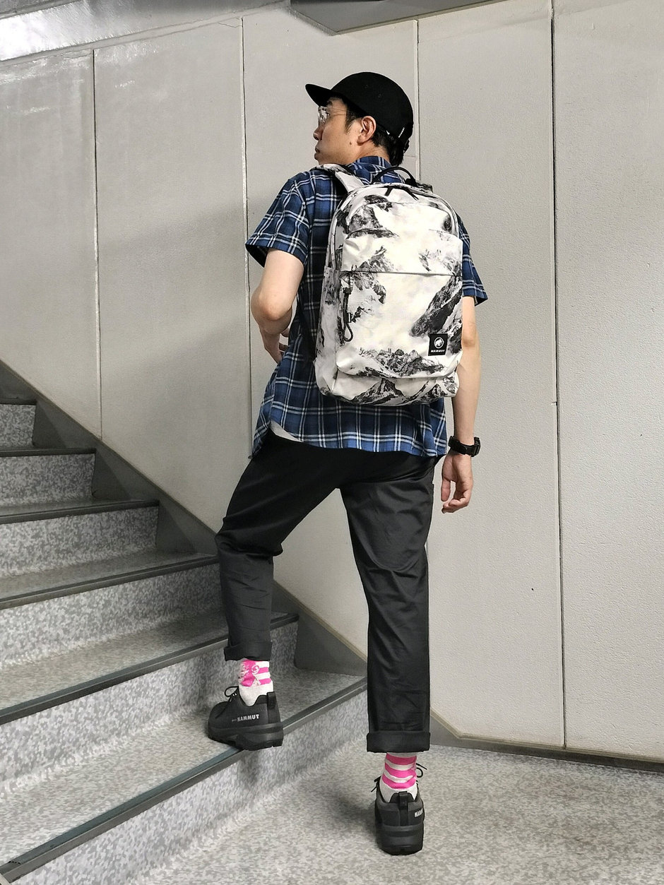 主役はチェックシャツ！ まえちゃん