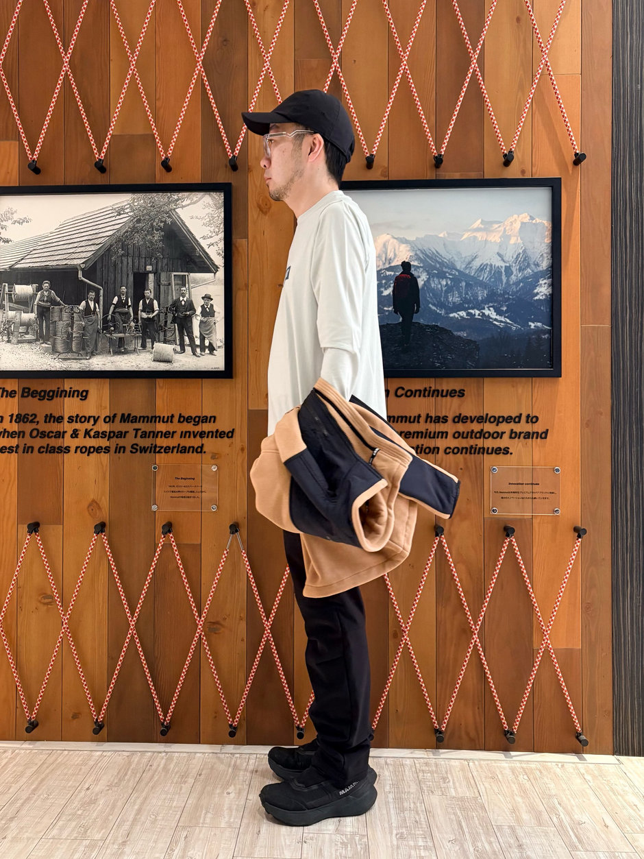 MAMMUT 冬の定番上下フリース E!KAWA