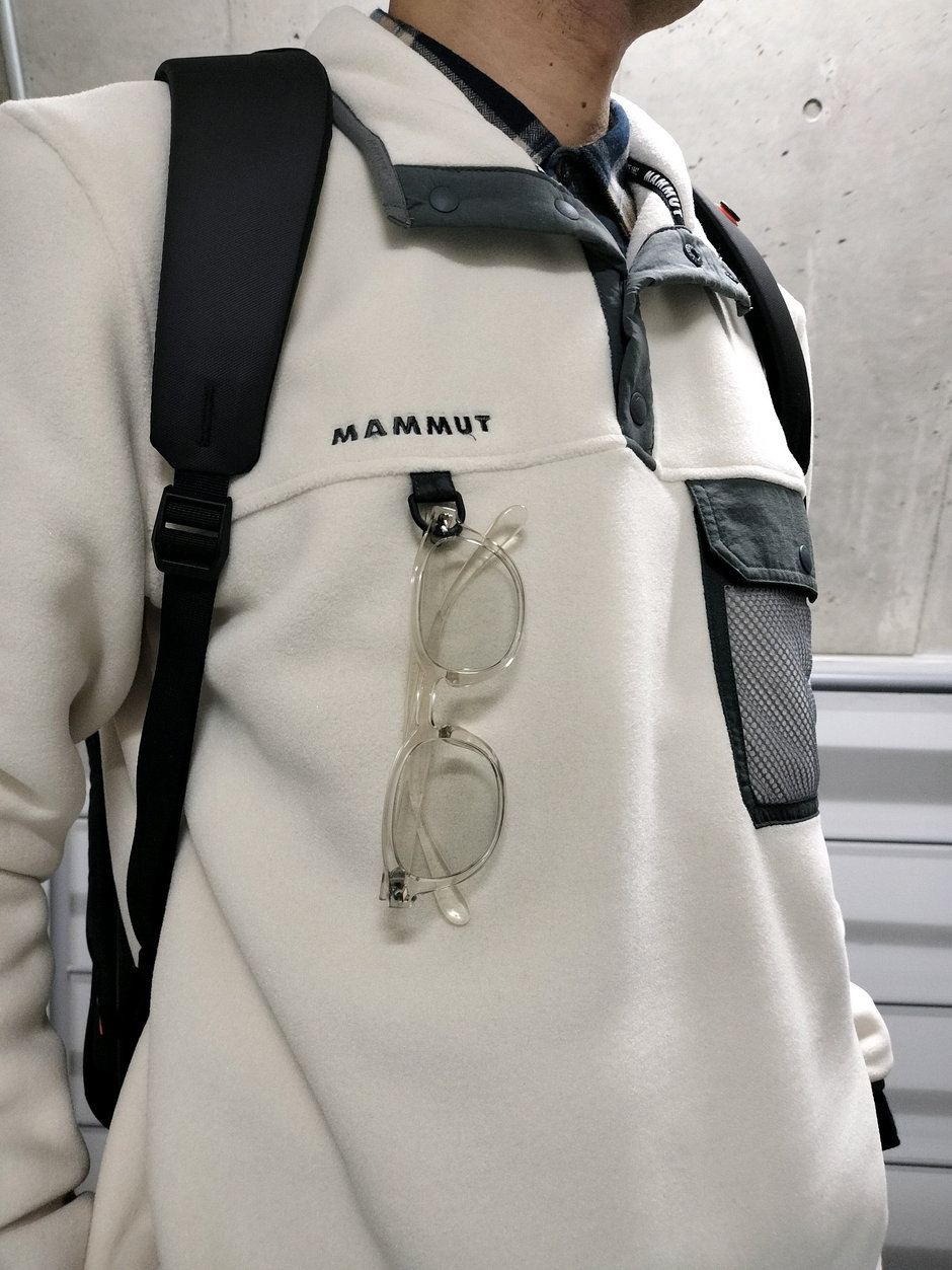 プルオーバーフリースにトライ！ まえちゃん