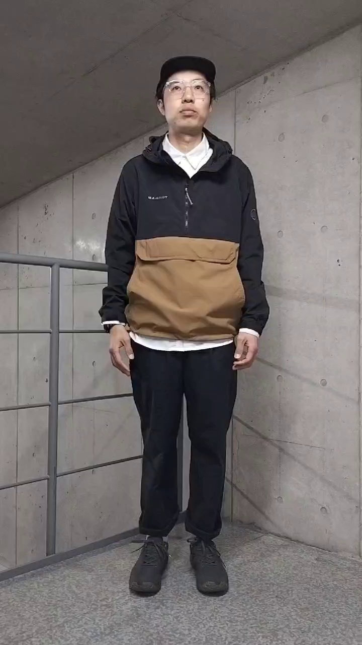 アノラックコーデ まえちゃん