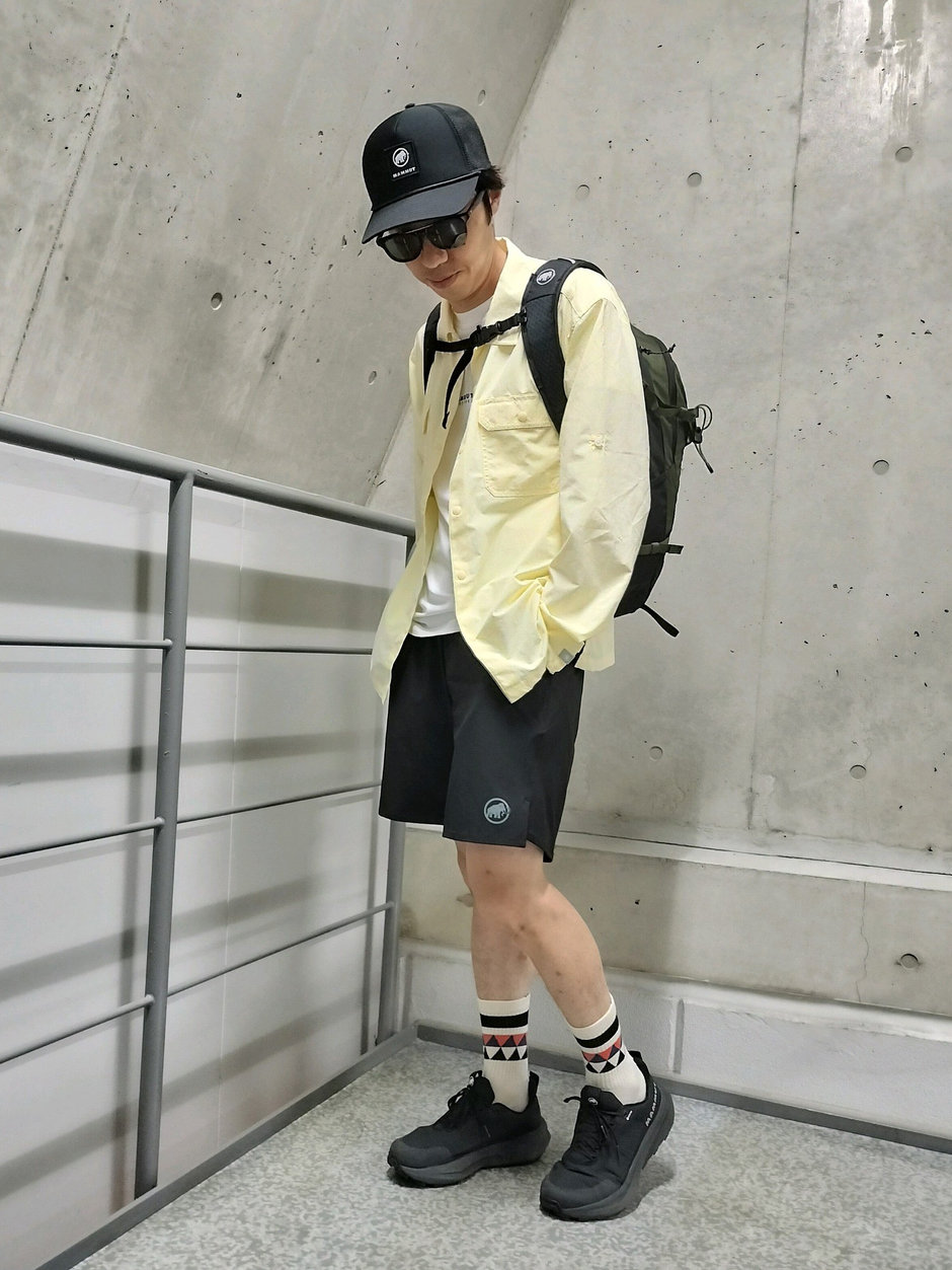夏のハイキングスタイル まえちゃん