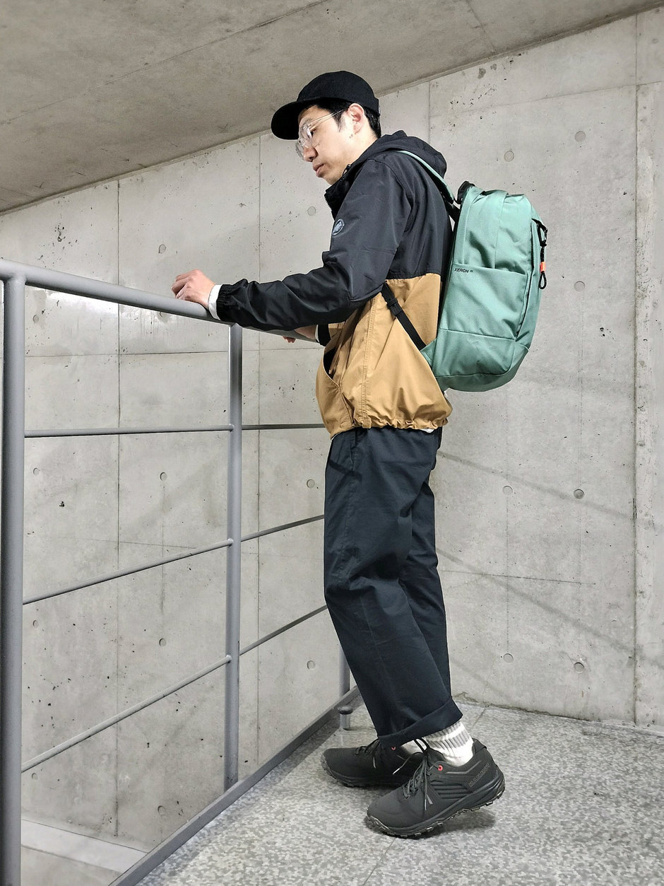 アノラックコーデ まえちゃん