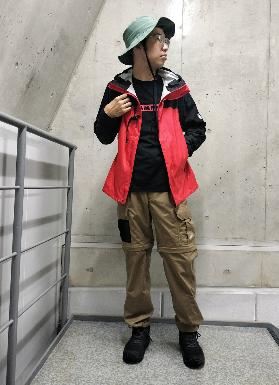 お手軽ハイクコーデ まえちゃん