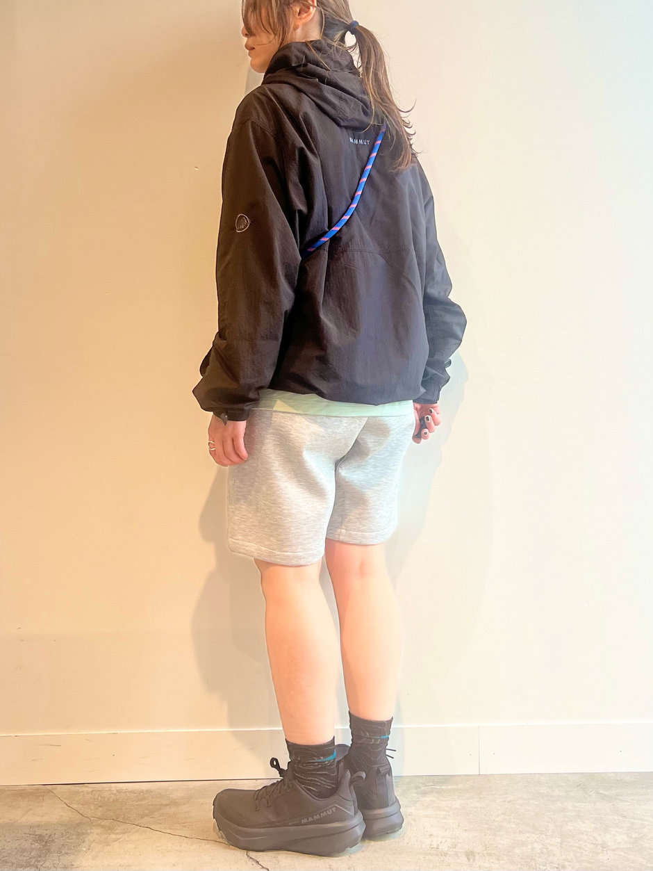 新作のDyno shortsでお散歩コーデ🐶 ニシハラマキ