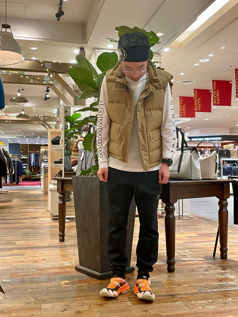 冬の定番Vestこーで。 E!KAWA