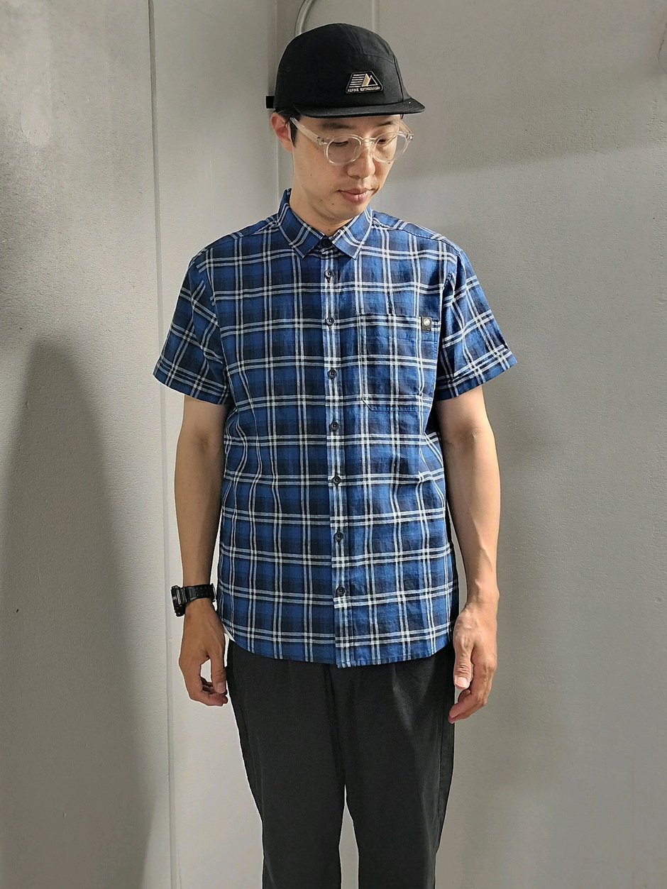 主役はチェックシャツ！ まえちゃん