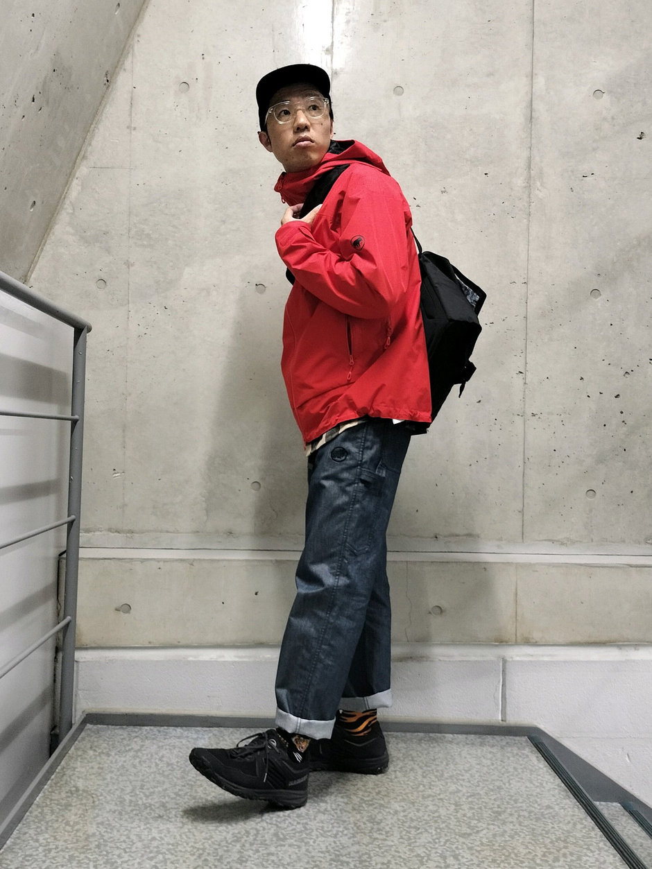 マムートの王道ジャケットを着る！ まえちゃん