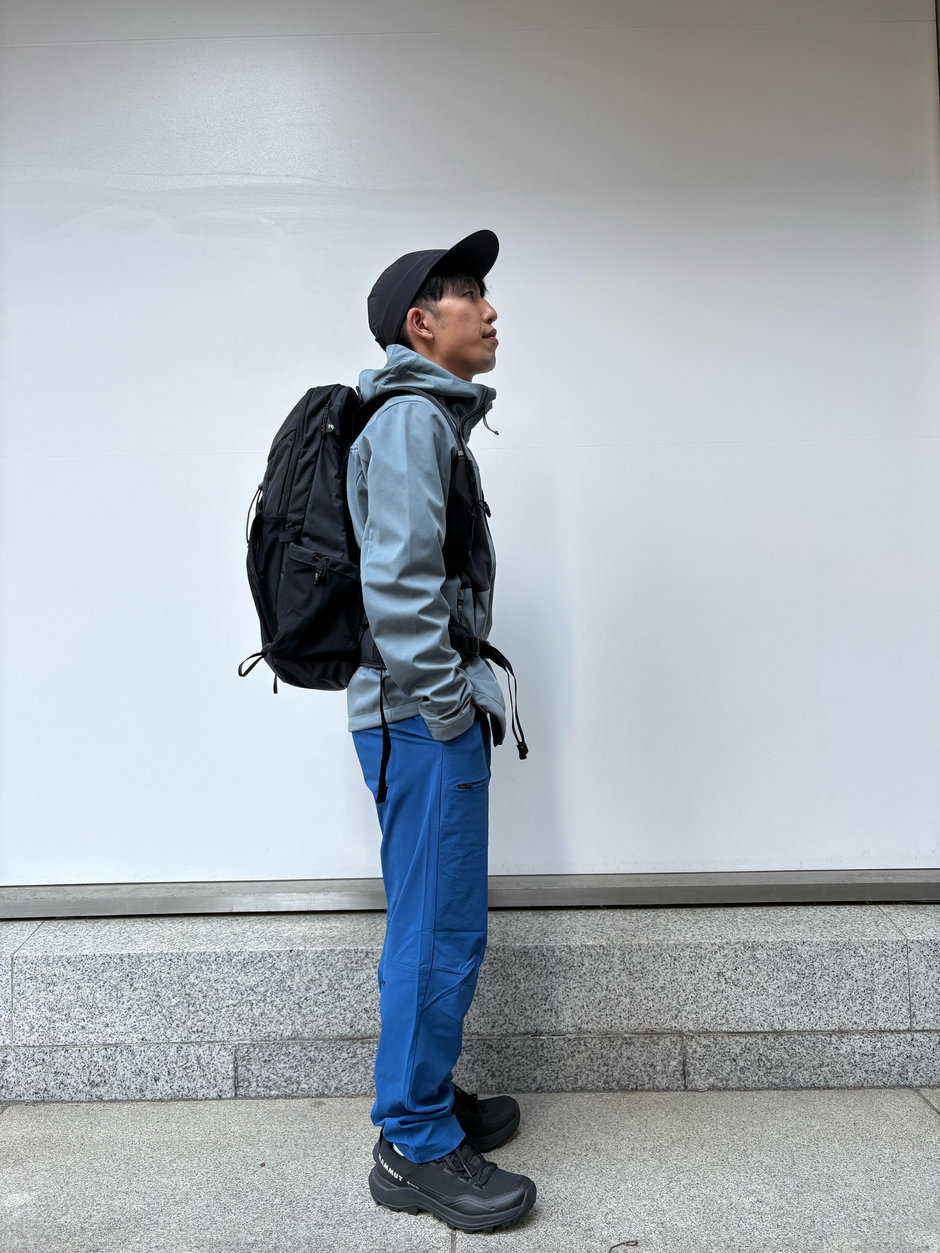 春山トレッキングコーデ Kawamura