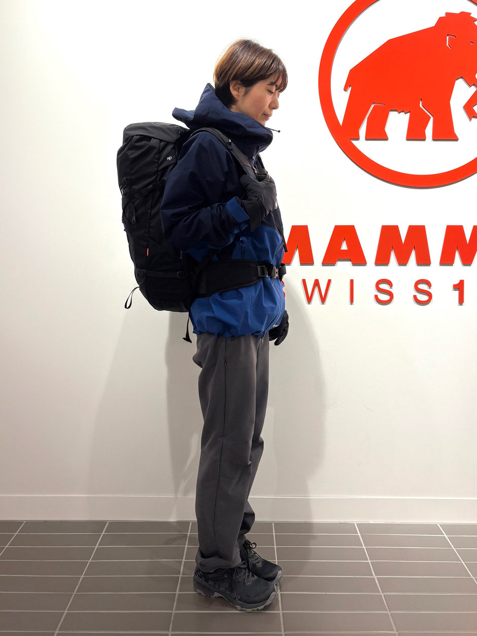 カラフル登山コーデ Oちゃん