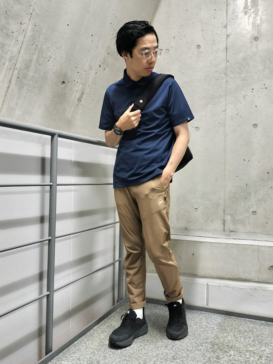 スッキリ、シンプルコーデ まえちゃん