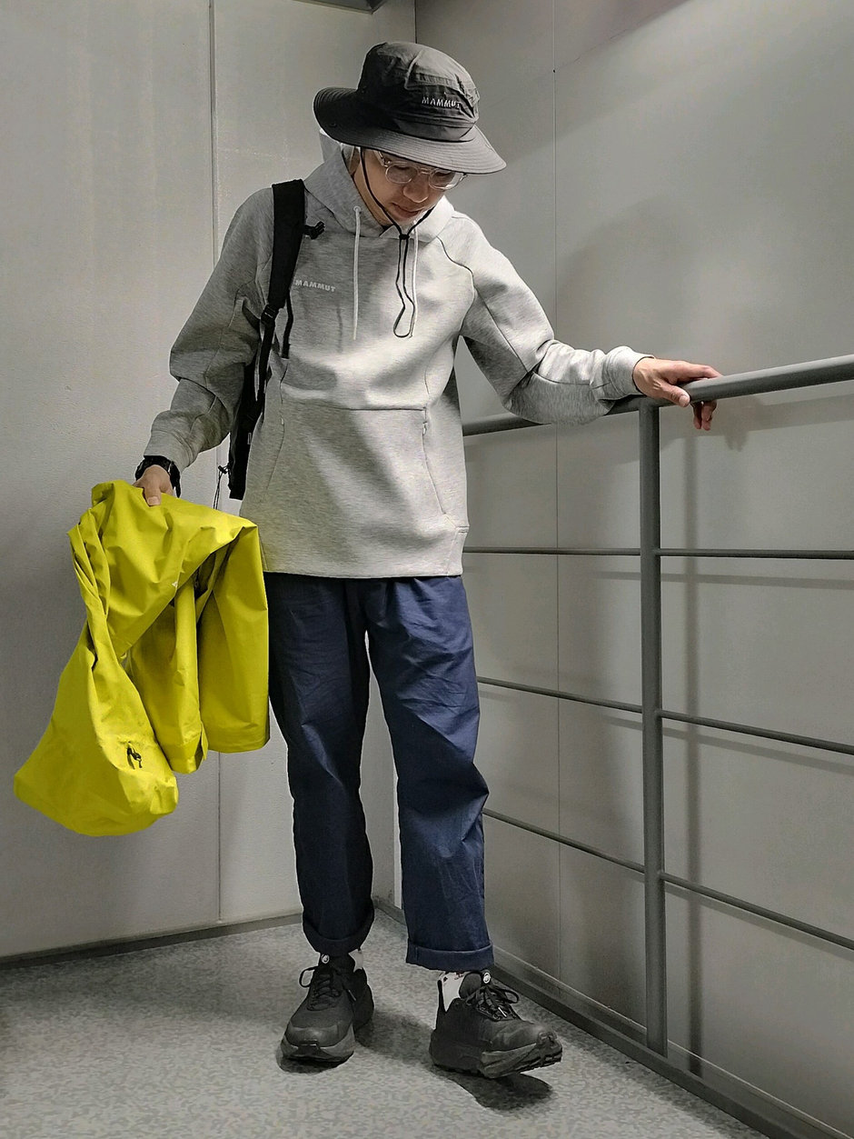 山で着られるなら街でも まえちゃん