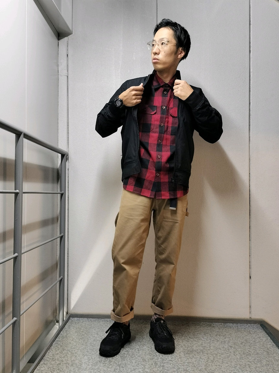 アメカジ風コーデ まえちゃん