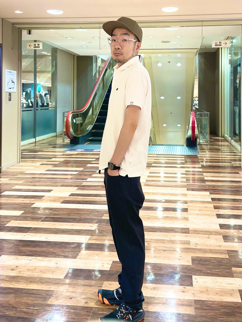 MAMMUT 流、王道ポロシャツデニムコーデ♪ E!KAWA