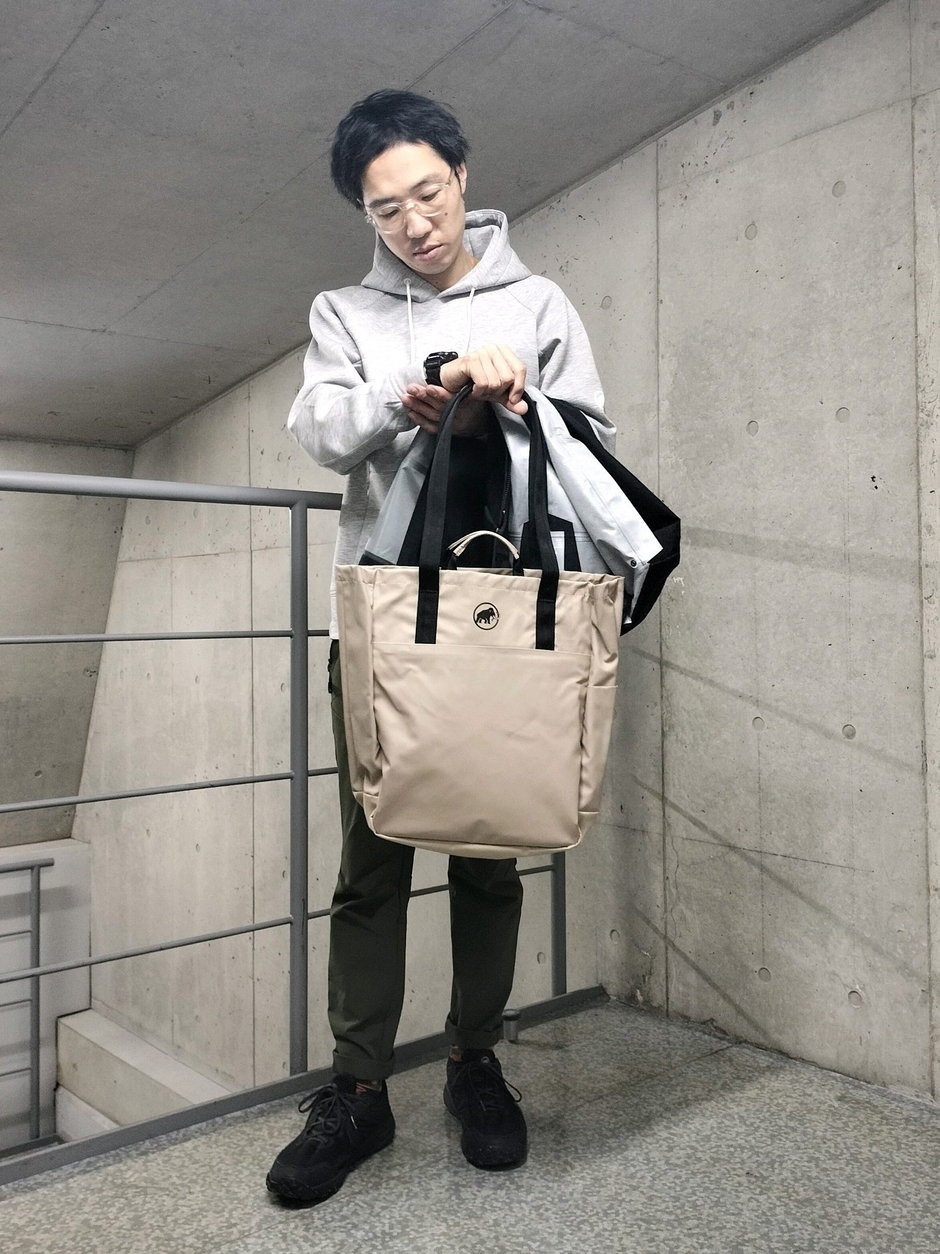 雨の日もバッチリ！ まえちゃん