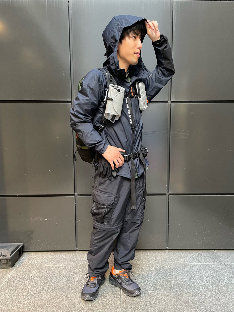 軽快に日帰り登山コーデ Kawamura