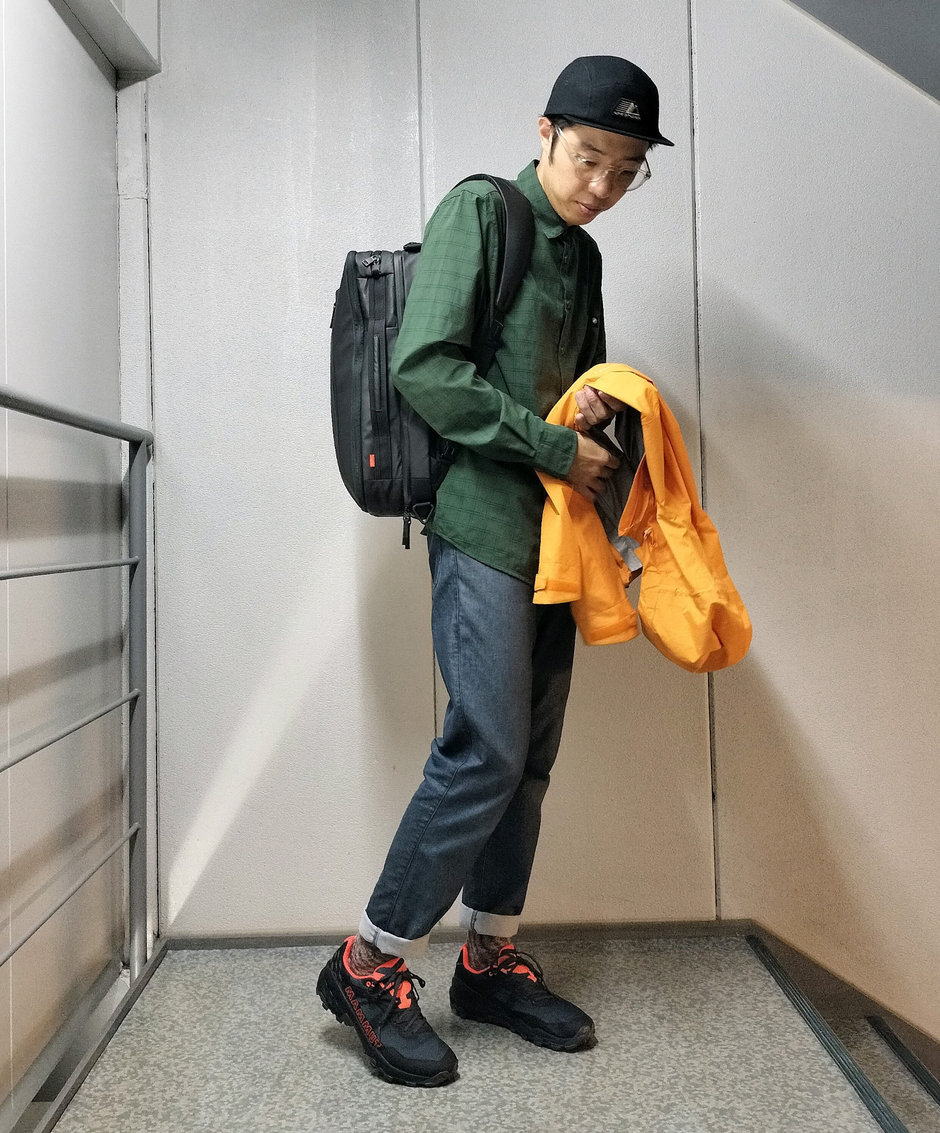 秋を意識したコーディネート まえちゃん